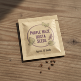 Purple Haze Hosta seed packet bag