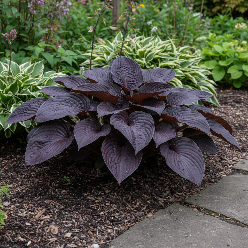 Purple Haze Hosta side view