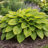 Lime Green Hosta side view